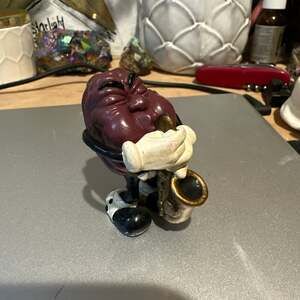 Vintage 1987 California Raisins Saxophone Player PVC Figure